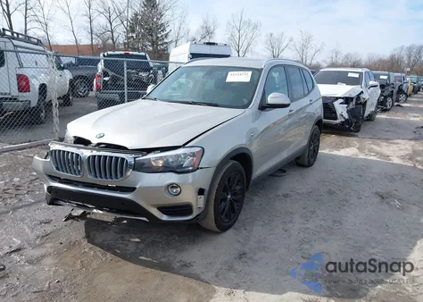 2015 BMW X3 xDrive28I from USA, damaged, VIN 5UXWX9C59F0D46091